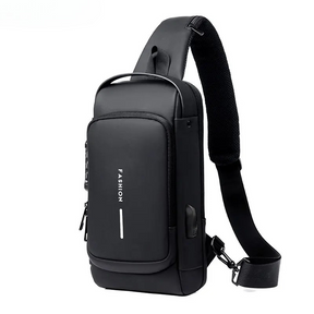 FlexGuard™ – Bolsa Masculina Antifurto com Entrada USB Integrada