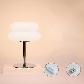 Dômea™ – Luminária de Mesa Retrô Bauhaus