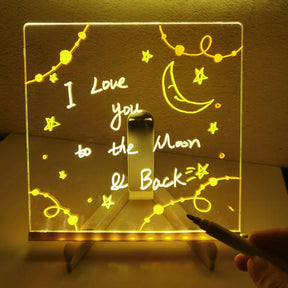 LumiArt™ Prancheta de LED iluminada.