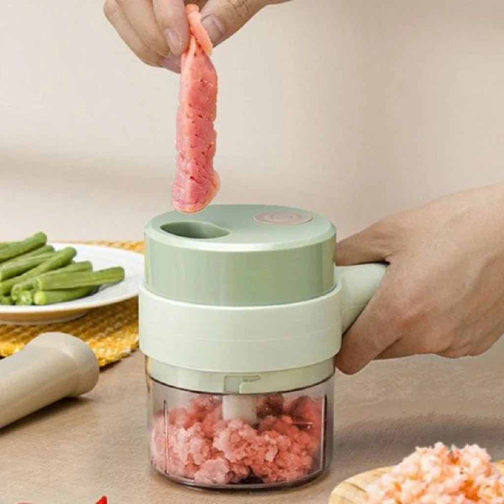 Tempré™ Cortador Elétrico de Legumes 4 em 1 sem Fio