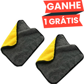 (COMPRE 1 GANHE +1 GRÁTIS )Pano de Microfibra com Textura Esponja de tecnologia AutoLustra™