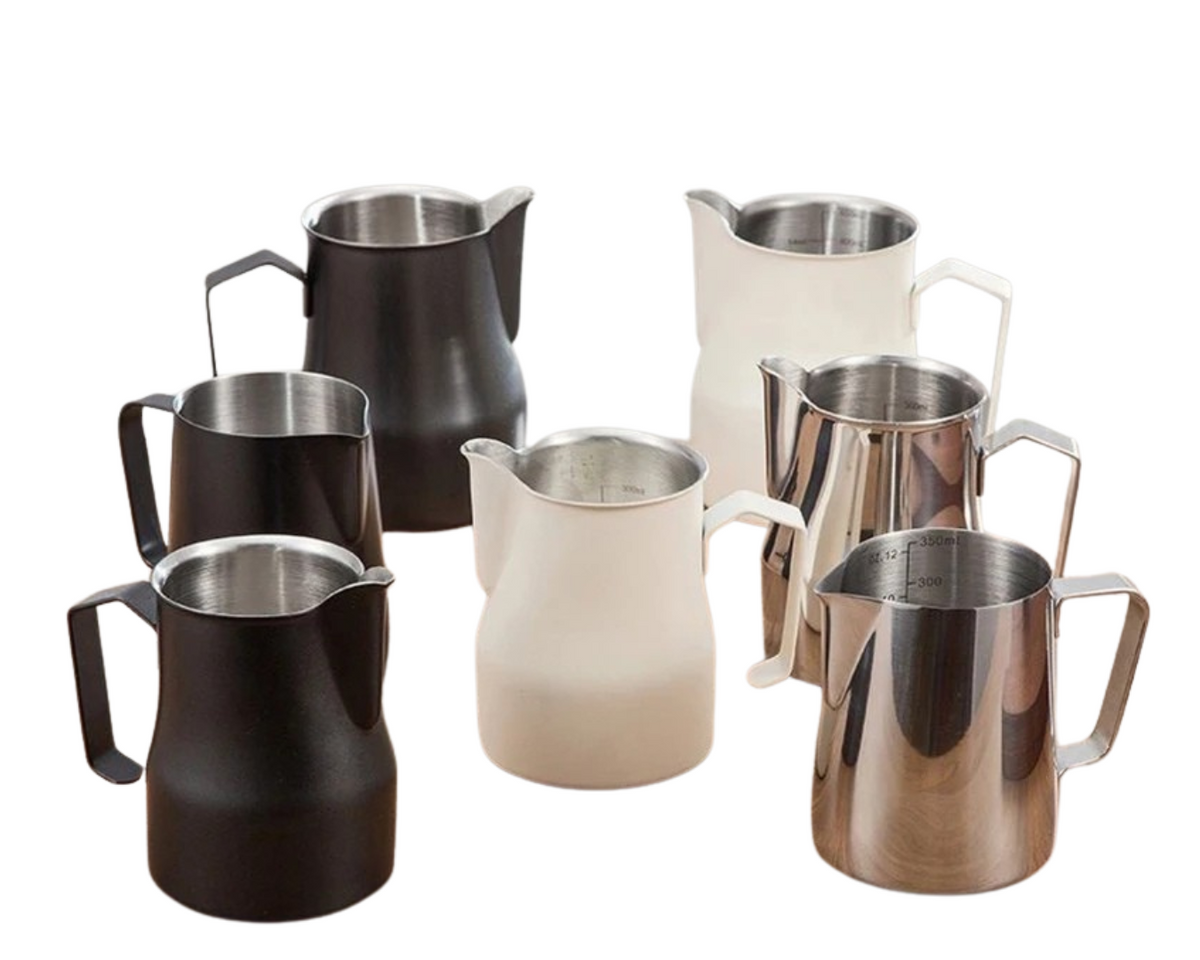 Jarra de Aço Inox para Espumar Leite Profissional