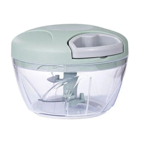 Bravura – Moedor Manual de Carne 500/900ml com Triturador de Alho e Cortador de Legumes Giratório