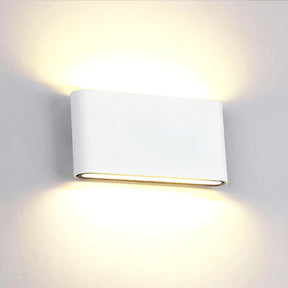 Arandela de Parede Nórdica em Alumínio – Iluminação Up; Down