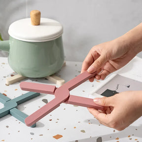 Apoio de Silicone Antiderrapante para Panela