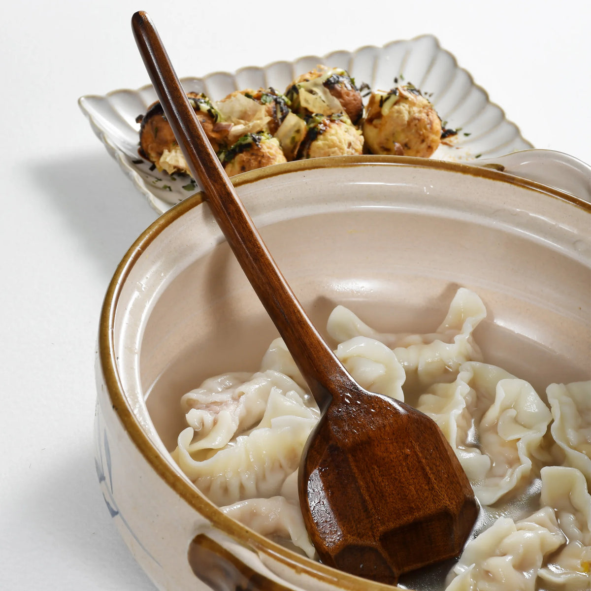 Hinoki™ – Colher Japonesa de Madeira com Cabo Longo