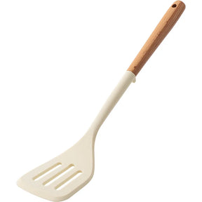 Espátula de Silicone com Cabo de Madeira para Cozinha