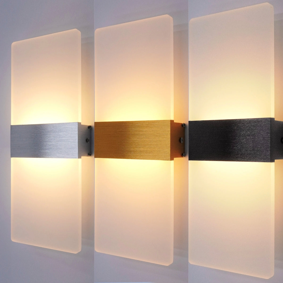Arandela LED Minimalista Moderna Retangular