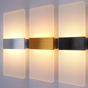 Arandela LED Minimalista Moderna Retangular