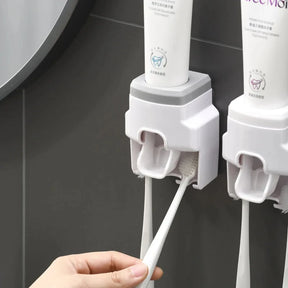 Dispenser de Pasta de Dente Automático de Parede