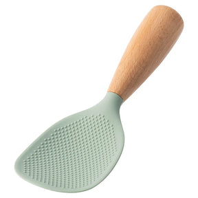 Espátula de Silicone com Cabo de Madeira para Cozinha