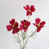 Flor Artificial de Camomila em Seda 60cm