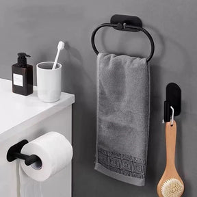 Kit de Acessórios para Banheiro em Aço Inoxidável
