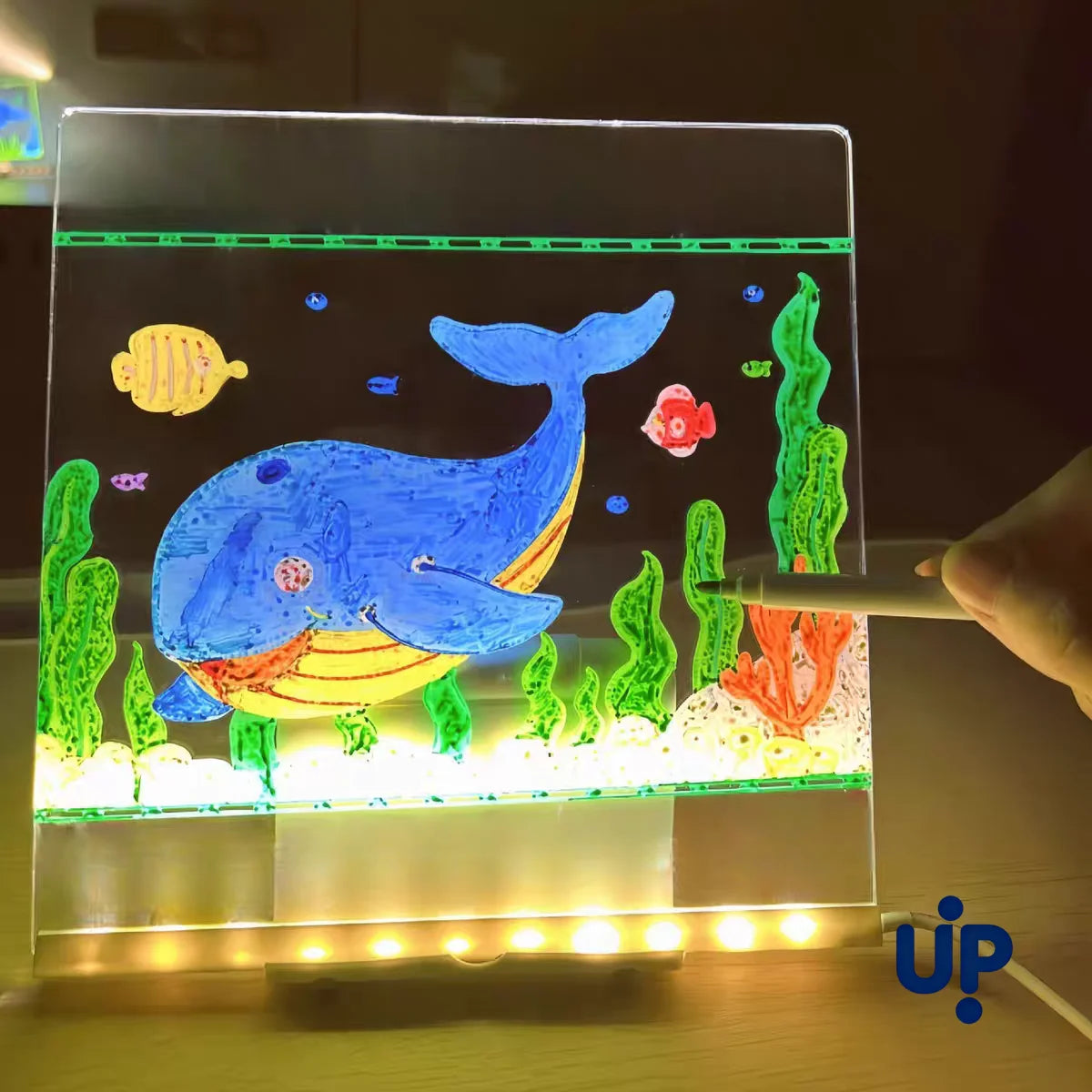 LumiArt™ Prancheta de LED iluminada.