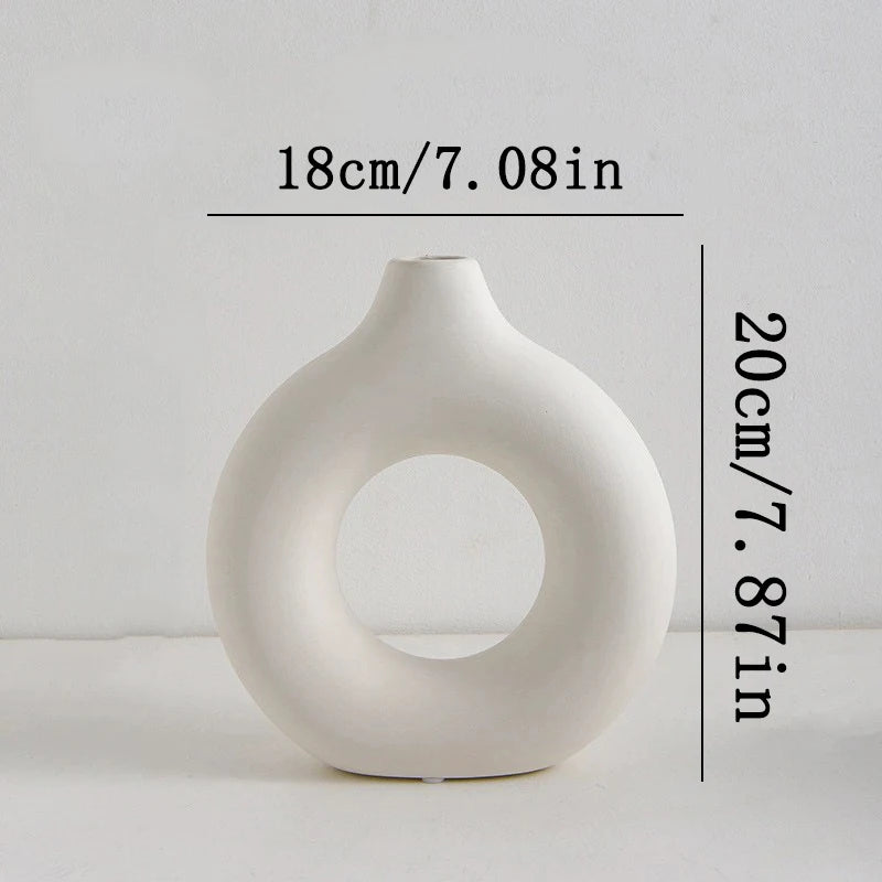 Floræn™ – Vaso Nórdico Minimalista para Arranjos Florais