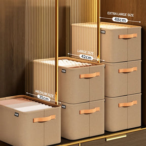 Organizador de Roupas Dobrável – Kit com 1, 2 ou 3