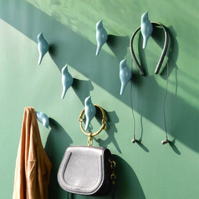 Gancho Birdy Hook de Parede Decorativo em Formato de Pássaro