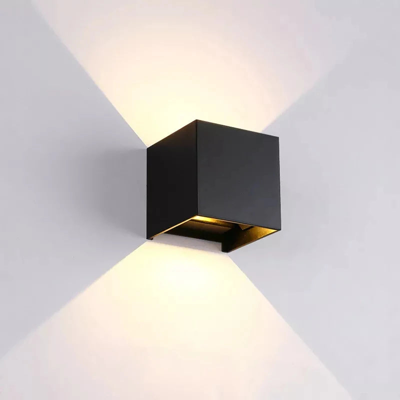 Arandela  CUBE de Parede LED Up & Down