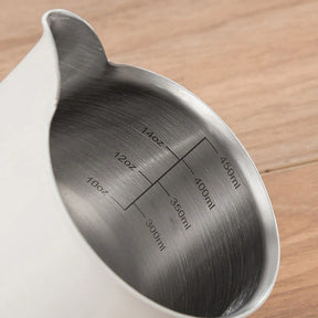 Jarra de Aço Inox para Espumar Leite Profissional