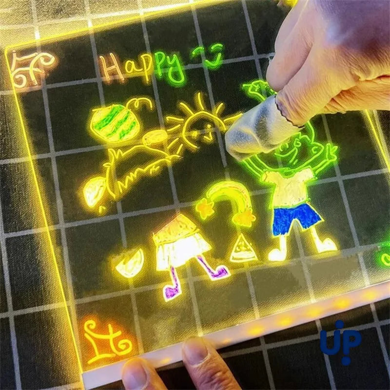 LumiArt™ Prancheta de LED iluminada.