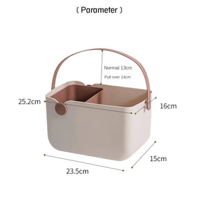 Cesta Portátil e Elegante para Banho