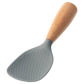 Espátula de Silicone com Cabo de Madeira para Cozinha