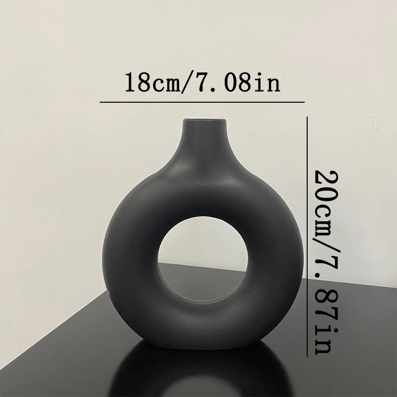 Floræn™ – Vaso Nórdico Minimalista para Arranjos Florais