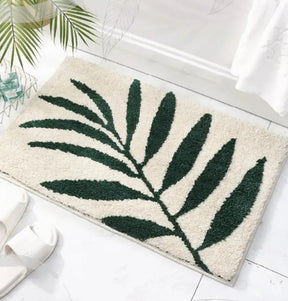 GreenLeaf Soft – Tapete Antiderrapante em Microfibra