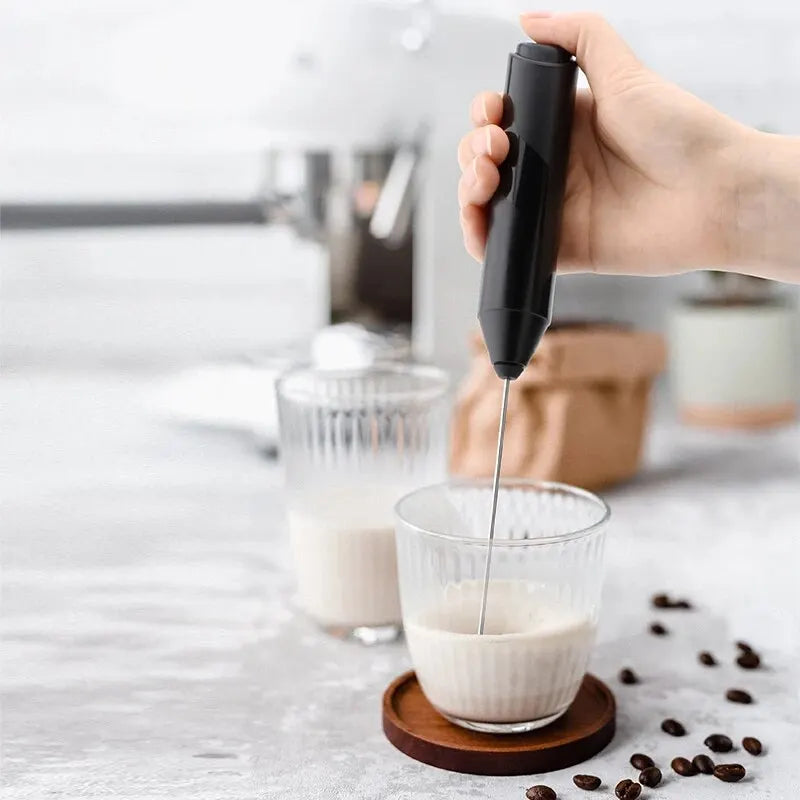 Espumador de Leite Elétrico Portátil para Cappuccino e Café