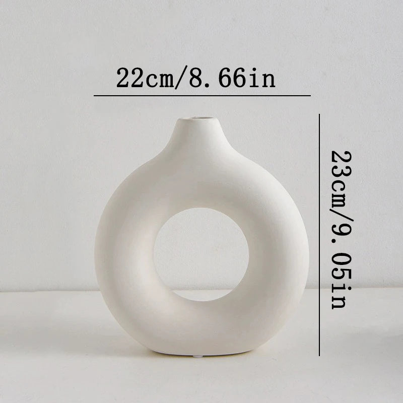 Floræn™ – Vaso Nórdico Minimalista para Arranjos Florais