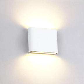 Arandela de Parede Nórdica em Alumínio – Iluminação Up; Down