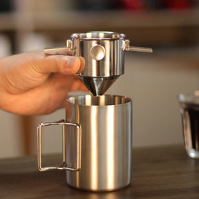 Filtro de Café Portátil em Aço Inox