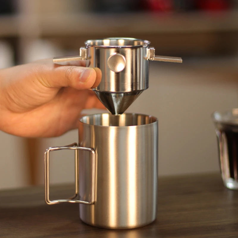 Filtro de Café Portátil em Aço Inox