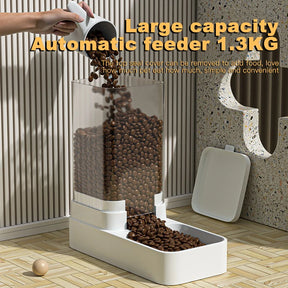 Comedouro e Bebedouro Automático para Gatos e Cães