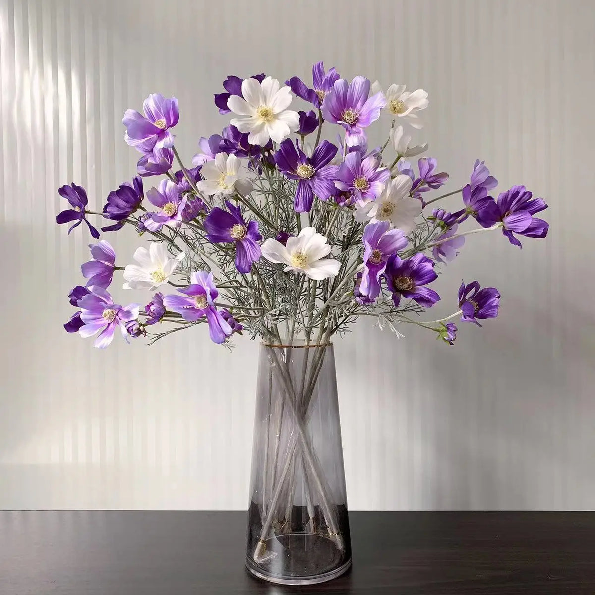 Flor Artificial de Camomila em Seda 60cm