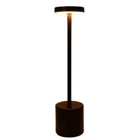 Luminária de Mesa LED Recarregável em Metal