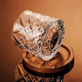 Orbisu – Copo de Cristal Rotativo para Whisky