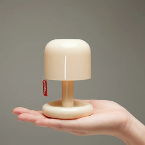 Luminária de Mesa Pôr do Sol Mini – Estilo Cogumelo LED Recarregável
