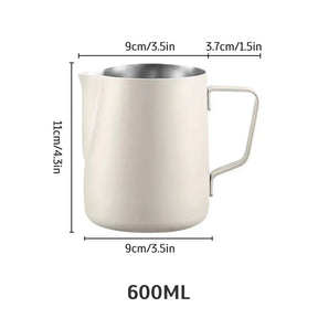 Jarra de Aço Inox para Espumar Leite Profissional