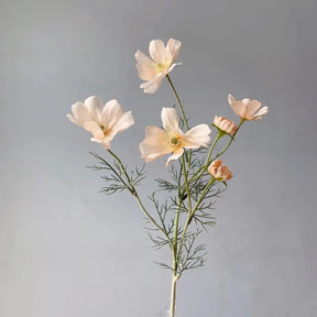 Flor Artificial de Camomila em Seda 60cm