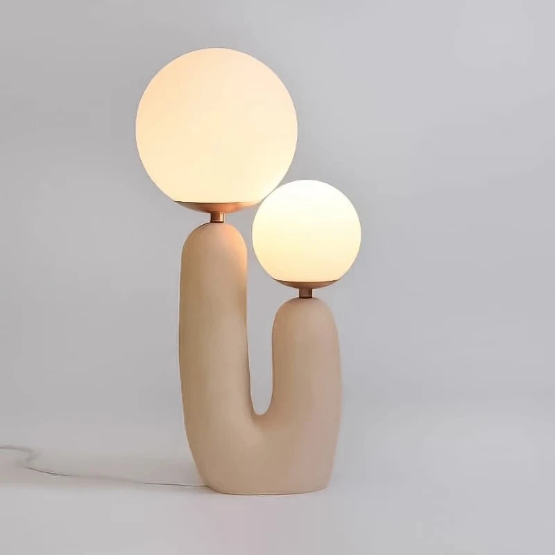 Nordic Duo – Luminária de Mesa Nórdica para Quarto e Sala