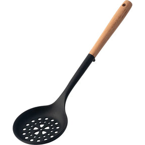 Espátula de Silicone com Cabo de Madeira para Cozinha