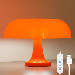 Luminária de Mesa Estilo Cogumelo