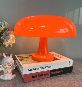 Luminária de Mesa Estilo Cogumelo