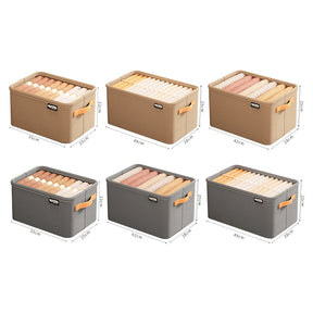 Organizador de Roupas Dobrável – Kit com 1, 2 ou 3