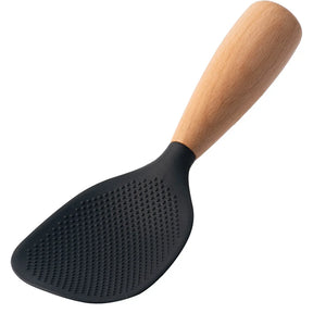 Espátula de Silicone com Cabo de Madeira para Cozinha