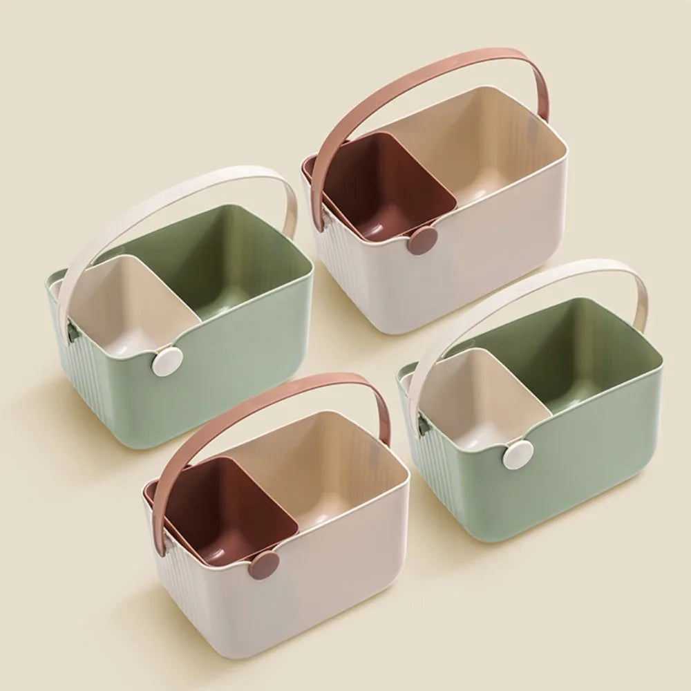 Cesta Portátil e Elegante para Banho