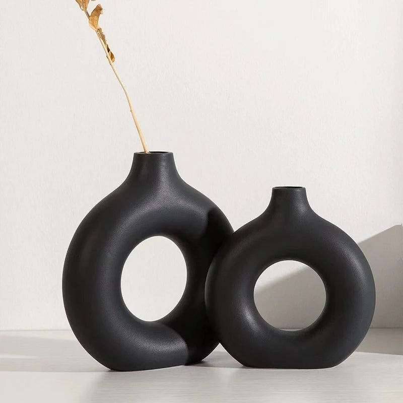 Floræn™ – Vaso Nórdico Minimalista para Arranjos Florais