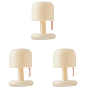 Luminária de Mesa Pôr do Sol Mini – Estilo Cogumelo LED Recarregável