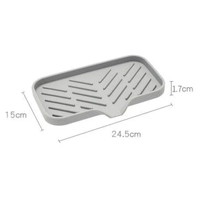 Bandeja de Silicone com Dreno para Pia